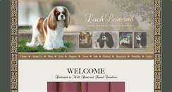 Desktop Screenshot of lochlomondcavaliers.com